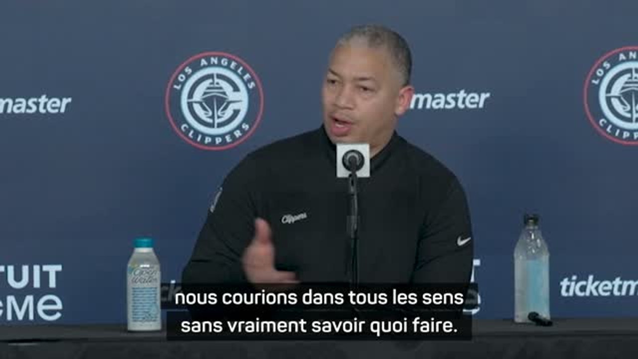Clippers - Lue : "Nous courions dans tous les sens sans vraiment savoir quoi faire"