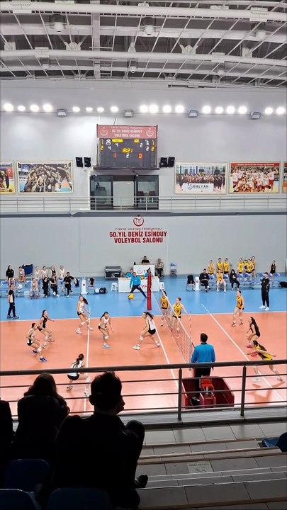 İkinci Set Rallileri - VakıfBank v Beşiktaş - Küçük Kızlar Süper Ligi Final Grubu 9. Hafta