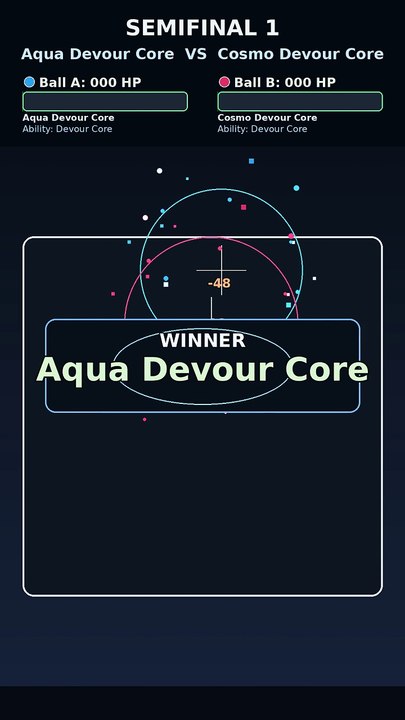 Aqua Devour Core vs Nova Mine Scatter | Marble Race Physics Simulation Tournament | Comet Derby Stage