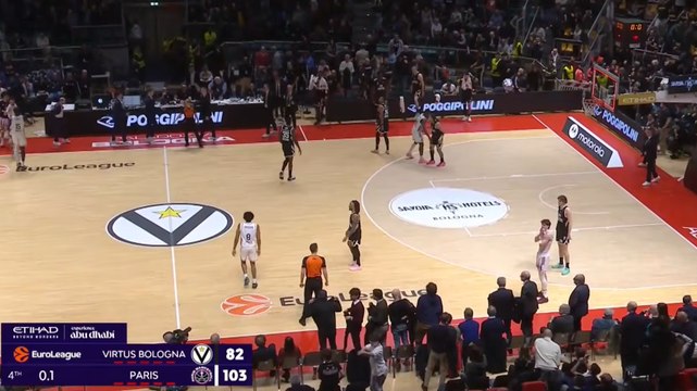 Eurolega, la Virtus Bologna cade contro contro il Paris. Guarda gli highlights del match