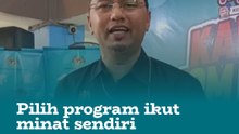 Pilih program ikut minat sendiri
