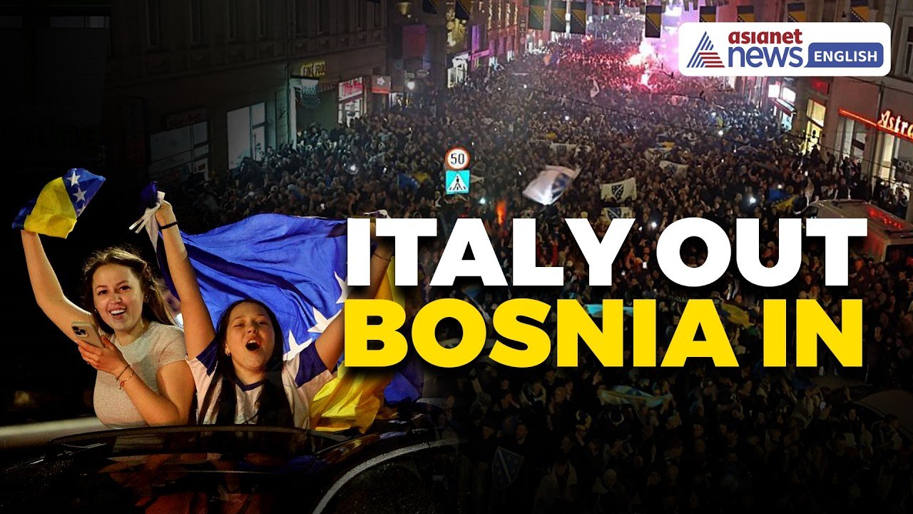 Bosnia Knocks Italy OUT of World Cup 2026 | Football Highlights | Sports