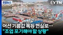 어선 기름값 폭등 현실로..."조업 포기해야 할 상황" / YTN