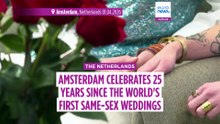 Congratulations! Amsterdam celebrates 25 years since the world's first same-sex weddings