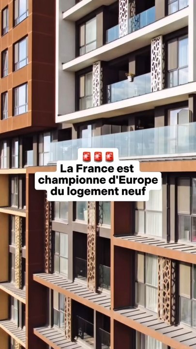 🚨 La France est championne d’Europe du logement neufSources : Eurostat, Les Échos, AEW