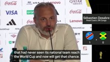 DR Congo coach hails heroic players after ending 52-year World Cup wait