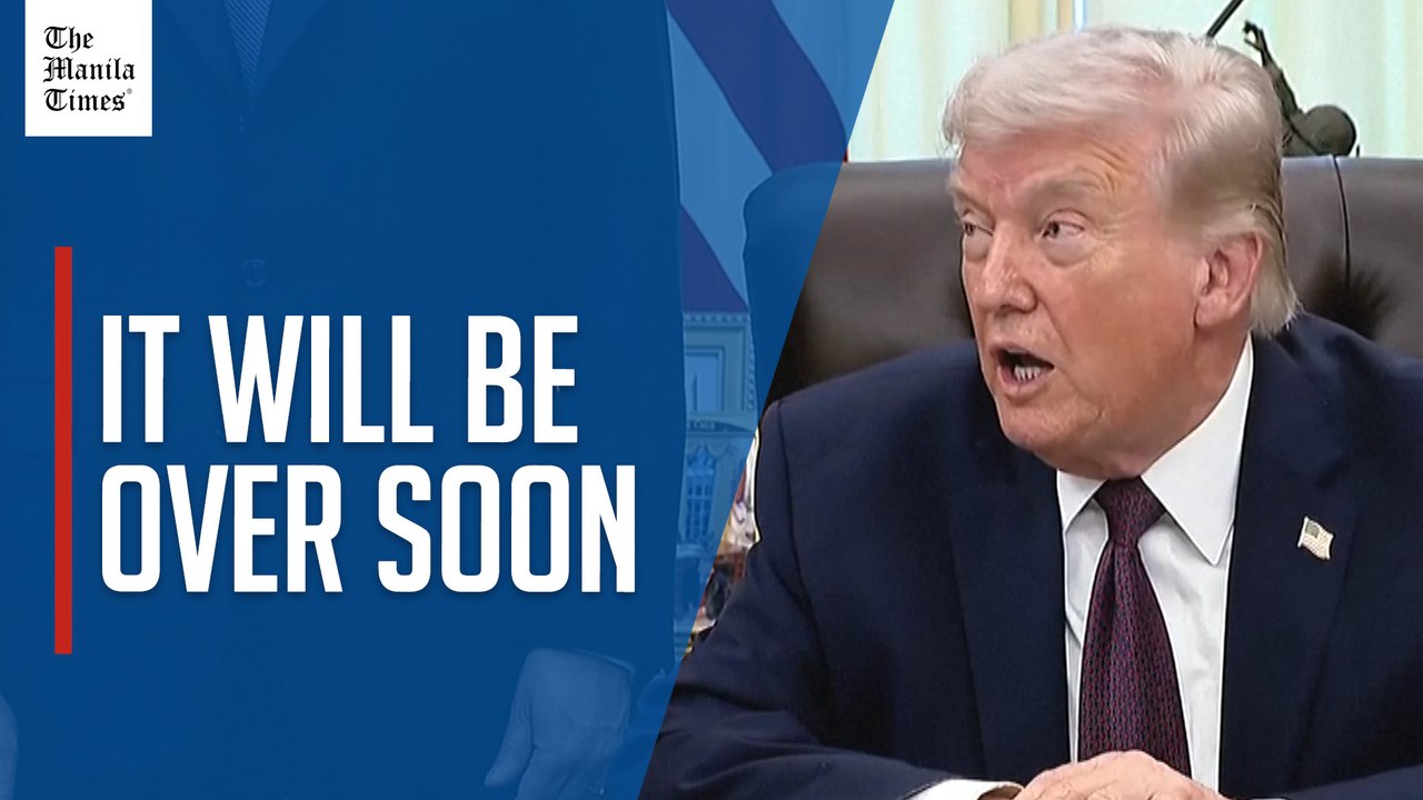 Trump says US will be leaving Iran 'very soon'