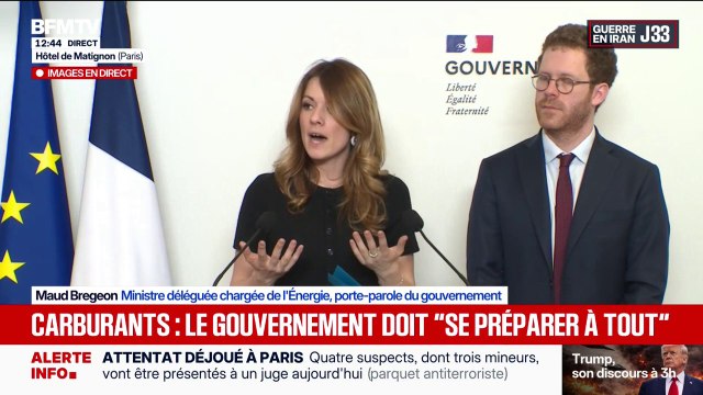 Carburants: le gouvernement ne ferme pas la porte à d’autres soutiens , assure Maud Brégeon, ministre déléguée chargée de l’Énergie