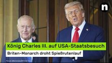 König Charles III. auf USA-Staatsbesuch: Donald Trump platzt vor Vorfreude