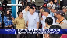 Revitalisasi Pasar Induk Gadang, Pedagang Mulai Tempati Kios di Bangunan Baru