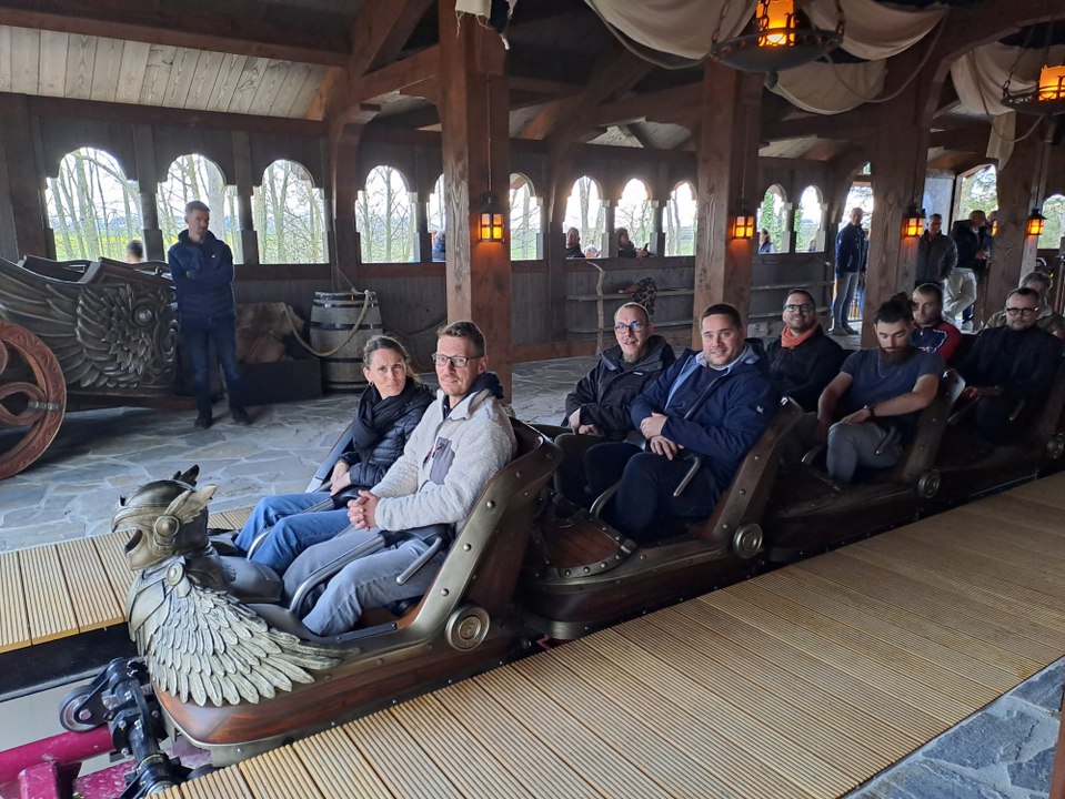 La nouvelle attraction du Parc Festyland en avant-première, près de Caen : embarquez à bord de Valkyrie