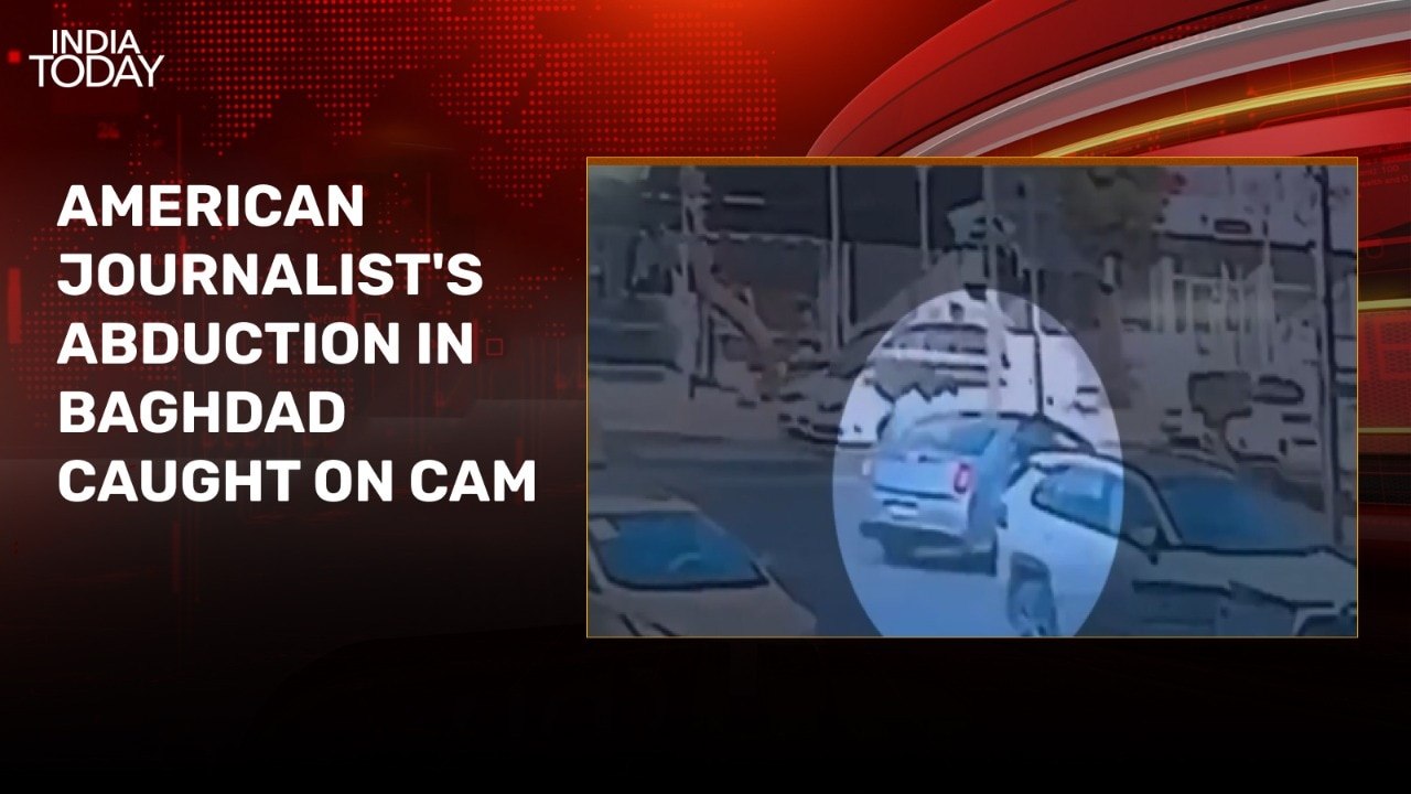 Caught on cam: American journalist Shelly Kittleson abducted in Baghdad