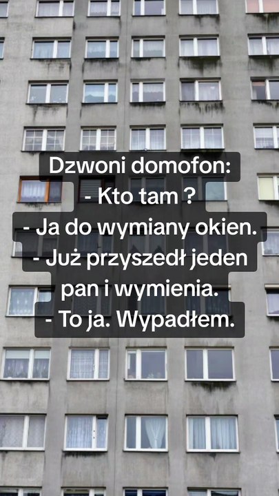 Wymiana okien #wymiana #okno #okna #wypadek #jokes