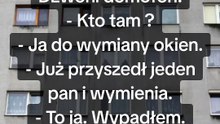 Wymiana okien #wymiana #okno #okna #wypadek #jokes