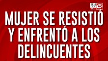 Mujer se enfrentó a robo motochorro y fue golpeada salvajemente