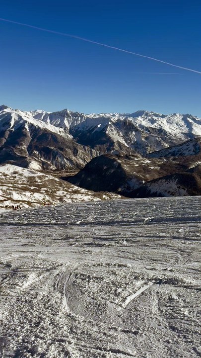 SUPERBE METEO pour skier au Corbier