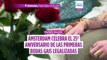Ámsterdam celebra 25 años de las primeras bodas igualitarias en el mundo