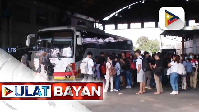 Cubao terminals ngayong #SemanaSanta2026, nananatiling maluwag | ulat ni Rod Lagusad