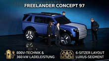 Weltpremiere | Freelander Concept 97 Live Reveal: Comeback als Elektro-SUV