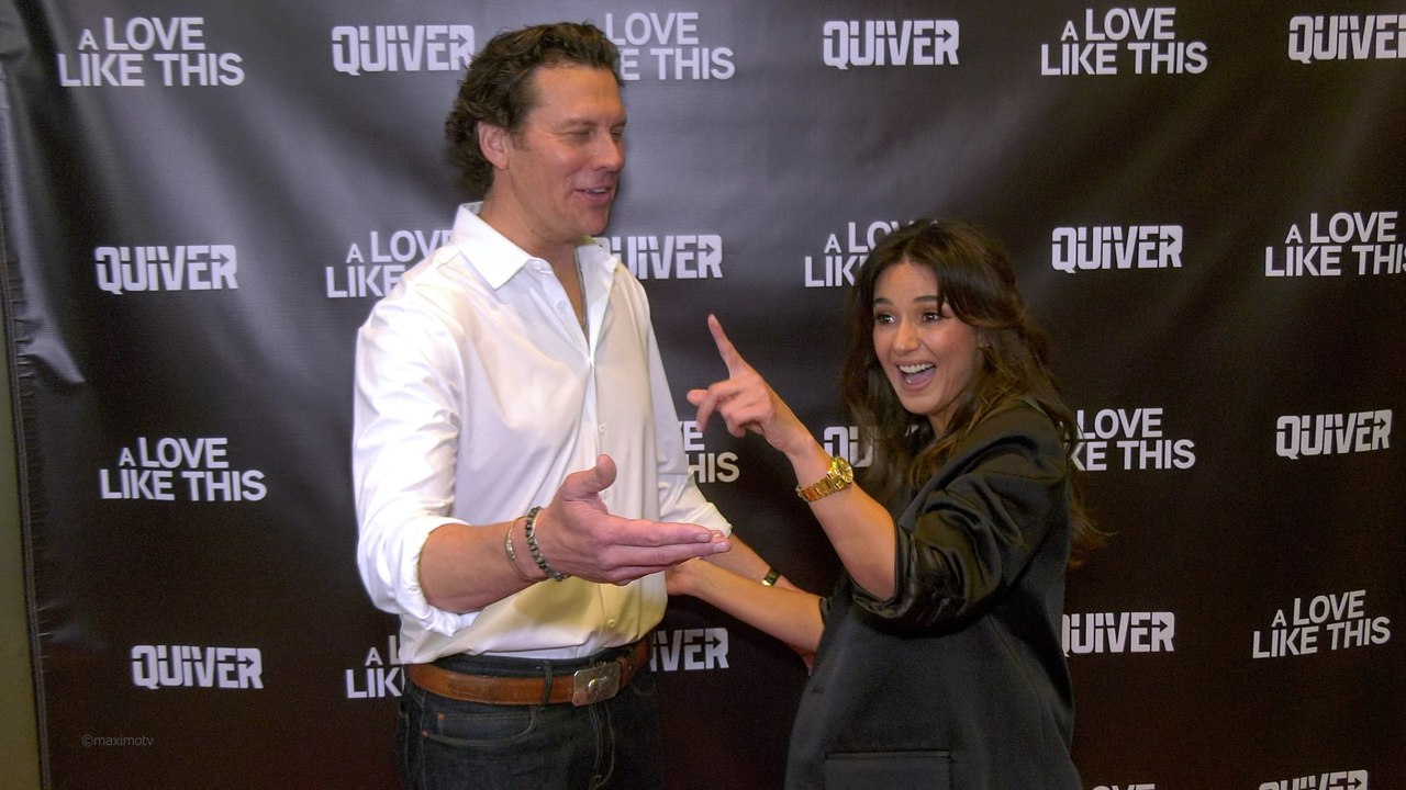 Hayes MacArthur and Emmanuelle Chriqui "A Love Like This" World Premiere Red Carpet