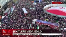 İran'ın başkenti Tahran'da şehitlere veda