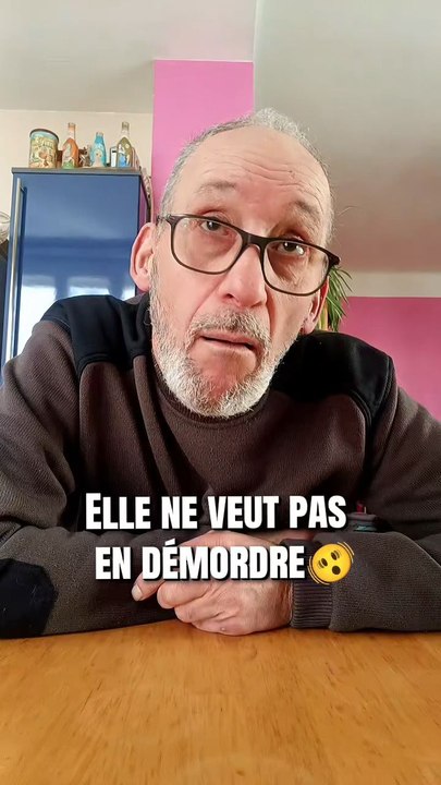 Elle ne veut pas en démordre