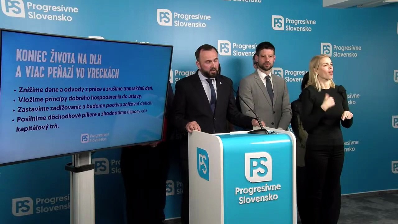 ZÁZNAM: TK hnutia Progresívne Slovensko
