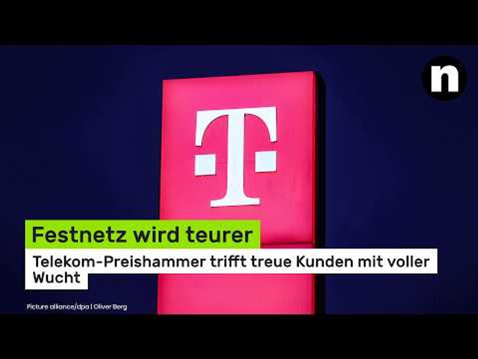 Festnetz wird teurer: Telekom-Preishammer trifft treue Kunden mit voller Wucht