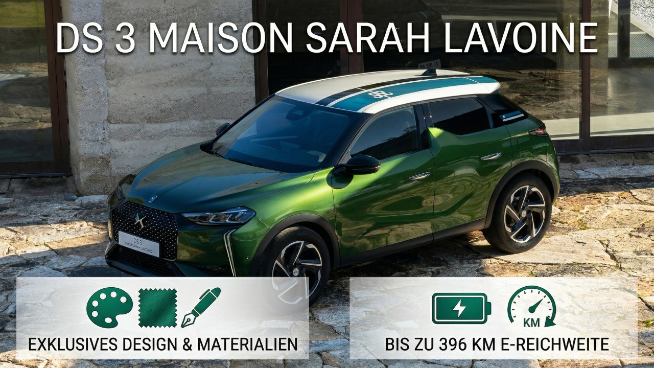 2026 DS 3 Maison Sarah Lavoine zeigt exklusiven Style und Technik