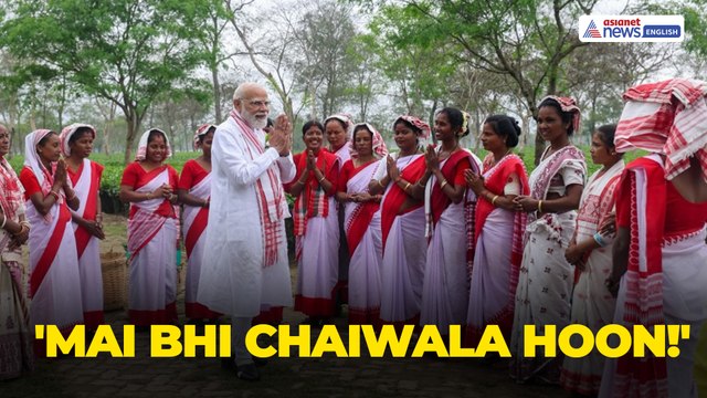 PM Modi Interacts With Tea Garden Women In Dibrugarh | North East Pulse