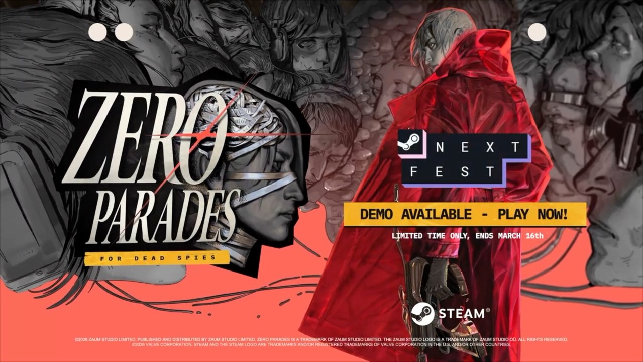 Zero Parades For Dead Spies Official Demo Launch Trailer