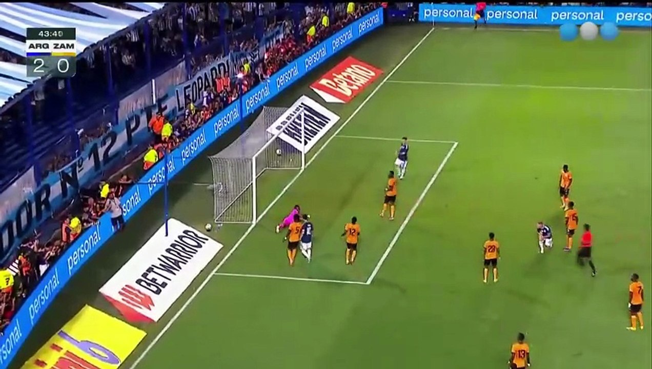 Argentina vs Zambia | Resumen | Amistoso