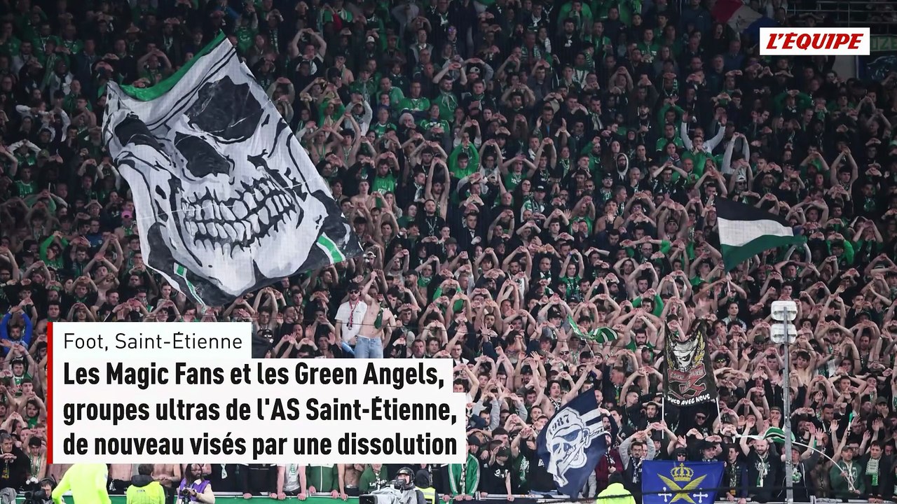 Les Magic Fans et les Green Angels, groupes ultras de l'AS Saint-Étienne, de nouveau visés par une dissolution - Foot - Saint-Etienne