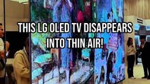 We'reTaking You Up Close With The LG OLED Evo Wallpaper TV!