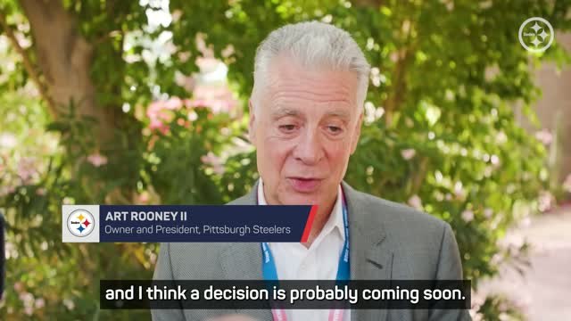Steelers owner expects Rodgers decision before NFL draft