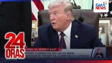 Trump says Iran conflict may end within 2-3 weeks | 24 Oras