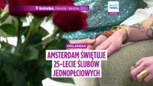 Gratulacje! Amsterdam świętuje 25 lat od pierwszego na świecie ślubu osób tej samej płci