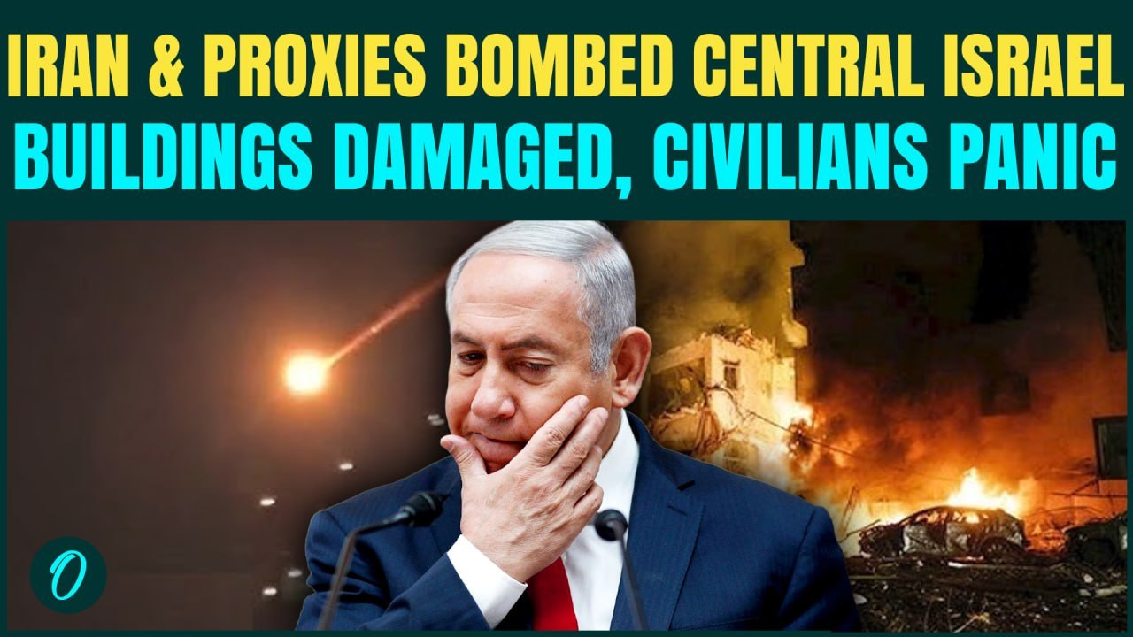 Iran, Hezbollah & Houthis Launch MASS ATTACK On Israel; Missiles Hit Multiple Cities In 24 HOURS