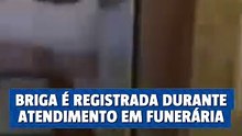 Confusão durante atendimento em funerária termina em briga