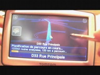 Présentation menu TomTom XL Europe GPS