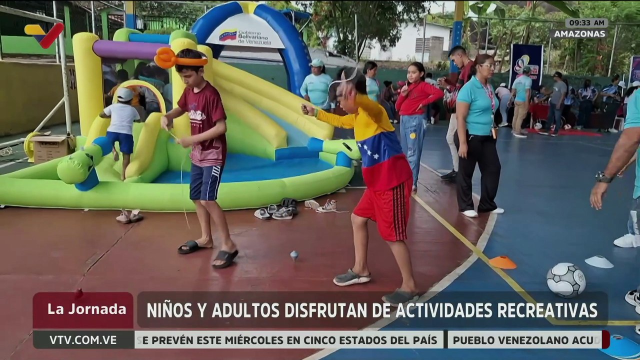 Amazonas | Organizan programación para la recreación infantil, adolescentes y adultos mayores