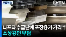 나프타 수급난에 포장용기 가격 ↑...소상공인 부담 / YTN