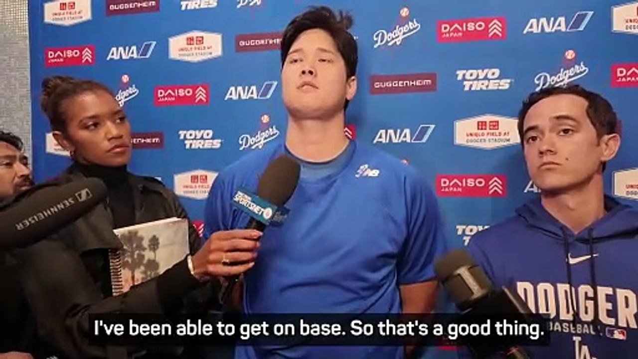 Ohtani seeks improvements as Dodgers' fast start continues