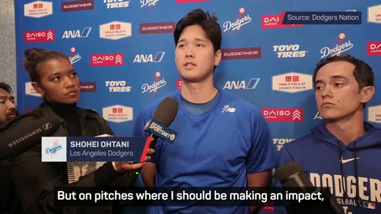 Ohtani seeks improvements as Dodgers' fast start continues