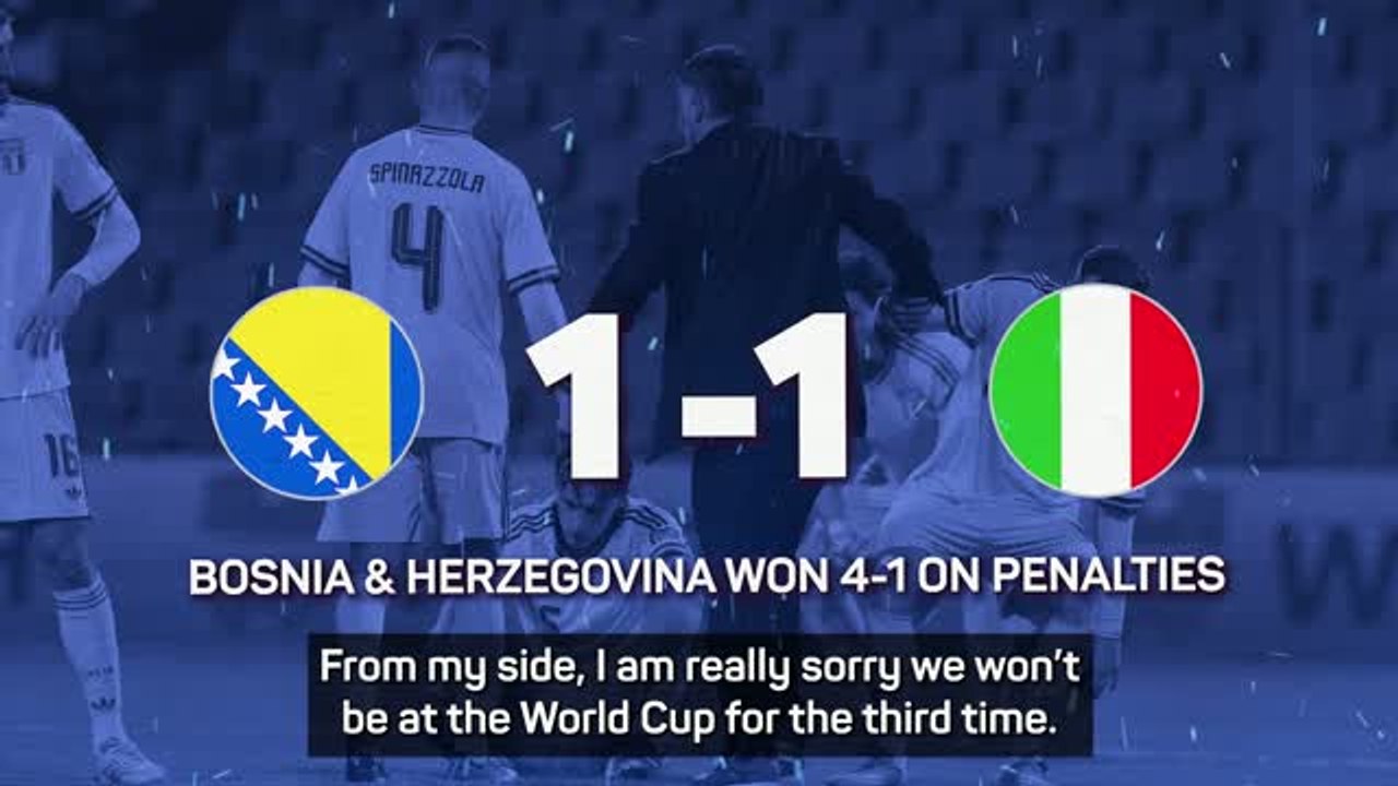 Italy’s World Cup nightmare continues