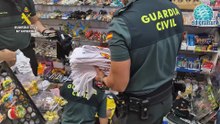 La Guardia Civil desmantela en Tenerife un taller clandestino con 70.000 artículos falsificados valorados en siete millones de euros