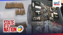 Pasaherong nakuhanan ng 2 magazine ng M-16 AT 65 live ammunition, 'di pinabiyahe | SONA