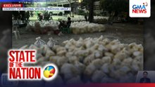 Karneng bocha at expired grocery items, magkahiwalay na nasabat; Chinese, arestado | SONA