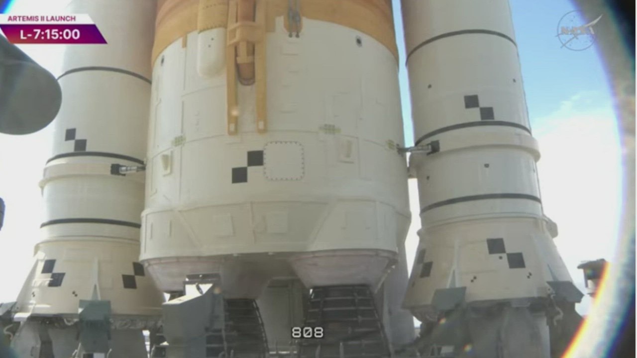 La NASA volverá a la luna esta noche: preparativos del cohete Artemis II