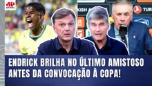 "ISSO PRECISA SER DITO! O ENDRICK TOMOU UMA ATITUDE que..." SELEÇÃO, ANCELOTTI E COPA GERAM DEBATE!